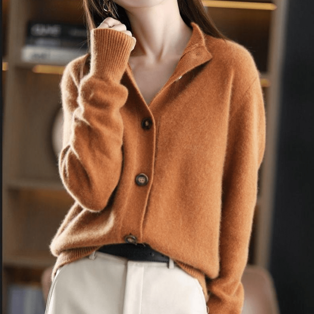 Maëlle - Gilet Chic En Cachemire