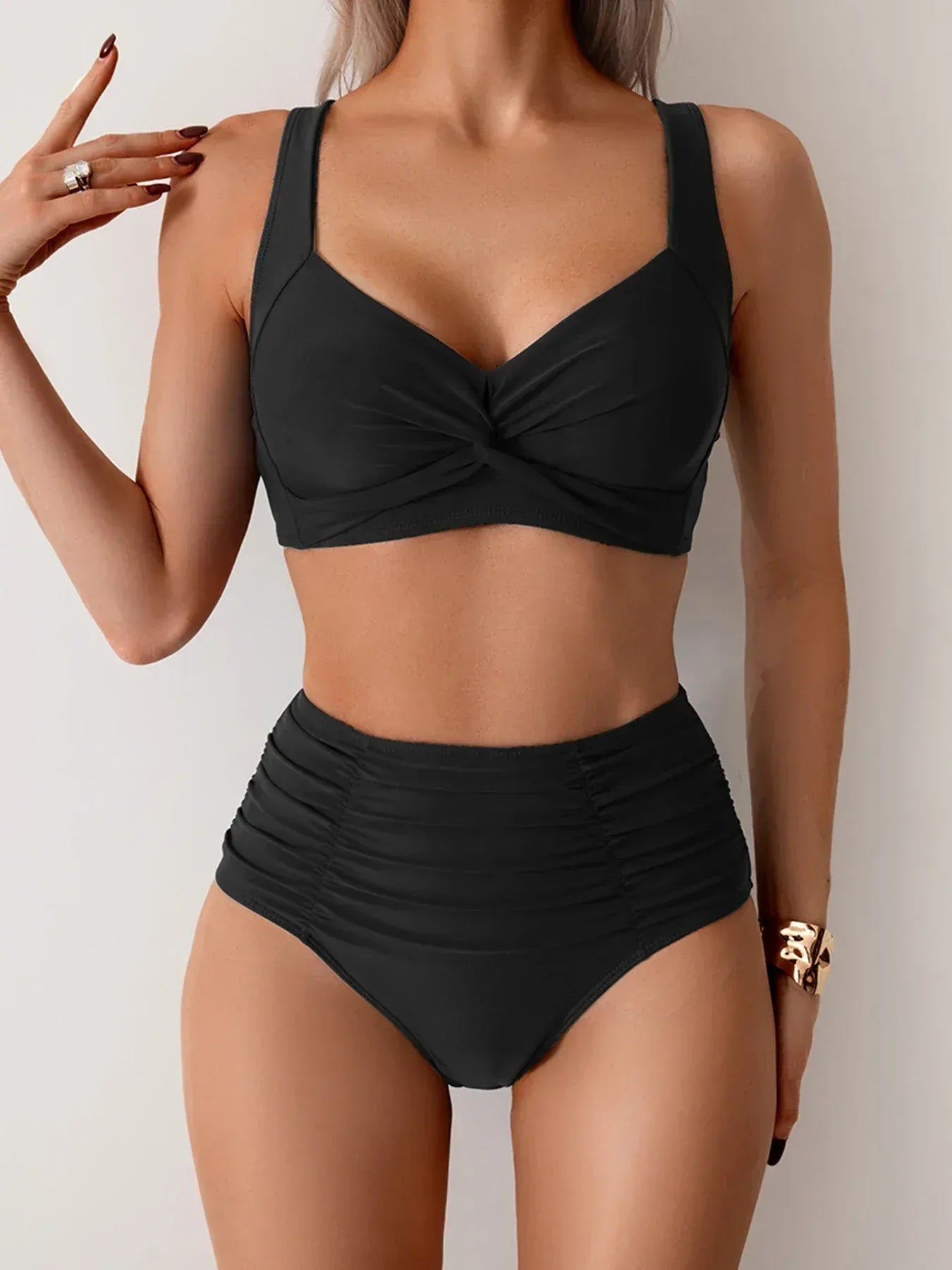 Delacroix | Bikini Gainant Taille Haute