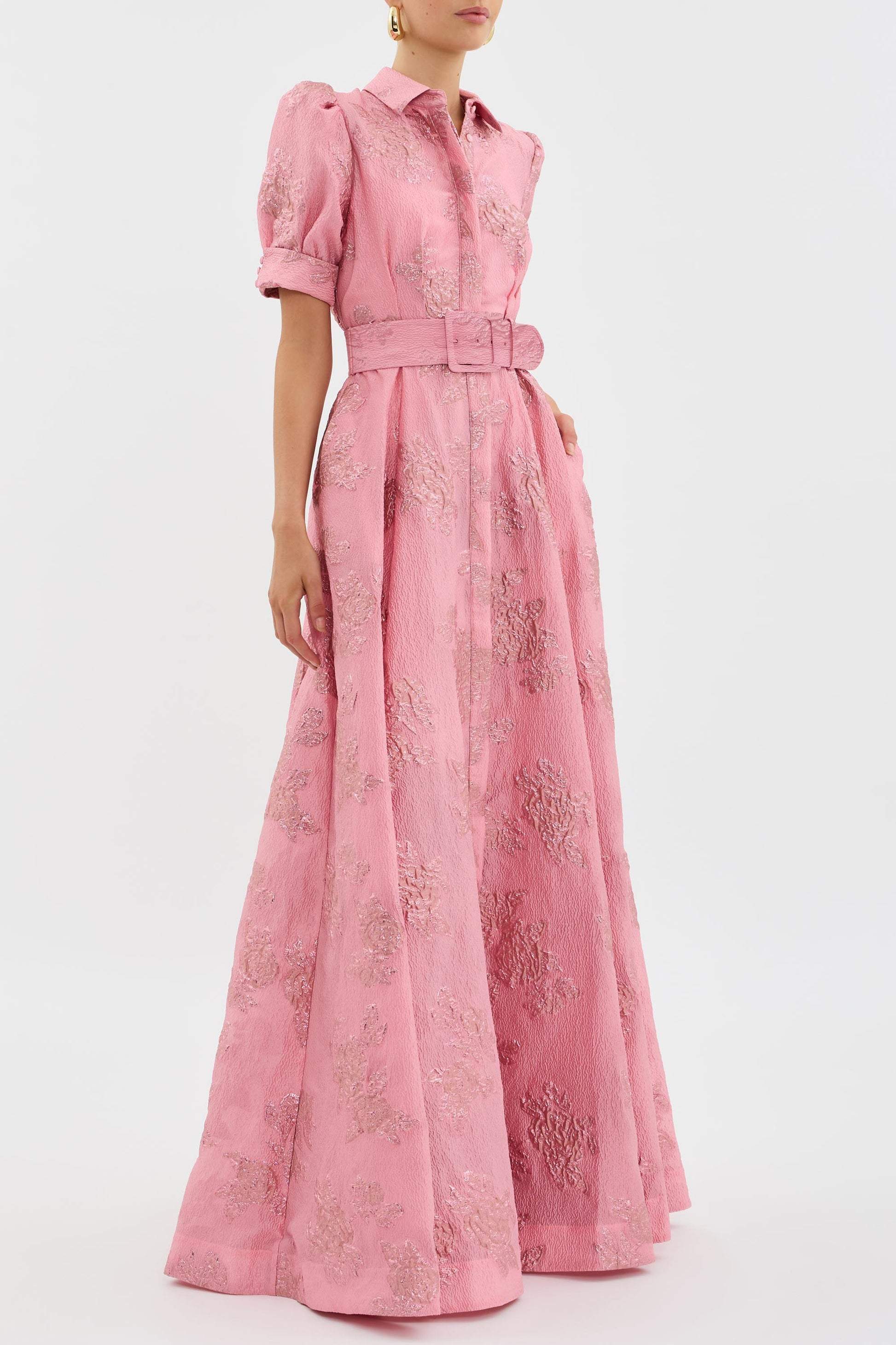 Anabella | Robe à Manches Courtes Bouffantes