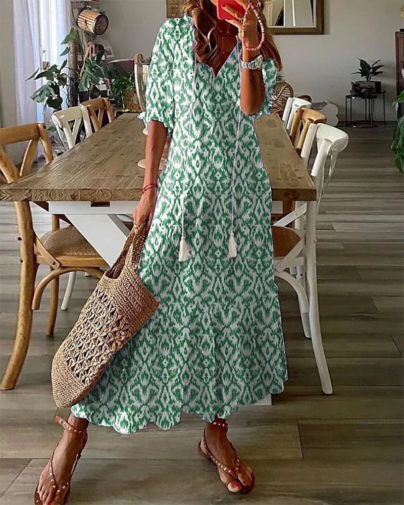 Colette - Robe Bohème Fluide