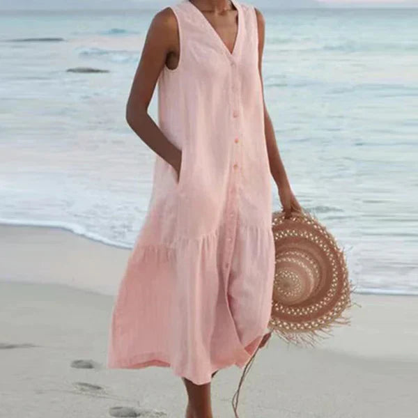 Alma - Robe Chemise D'Été