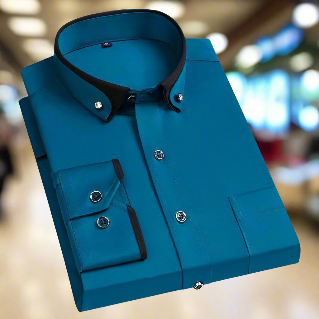 Leon - Chemise Élégante À Manches Longues