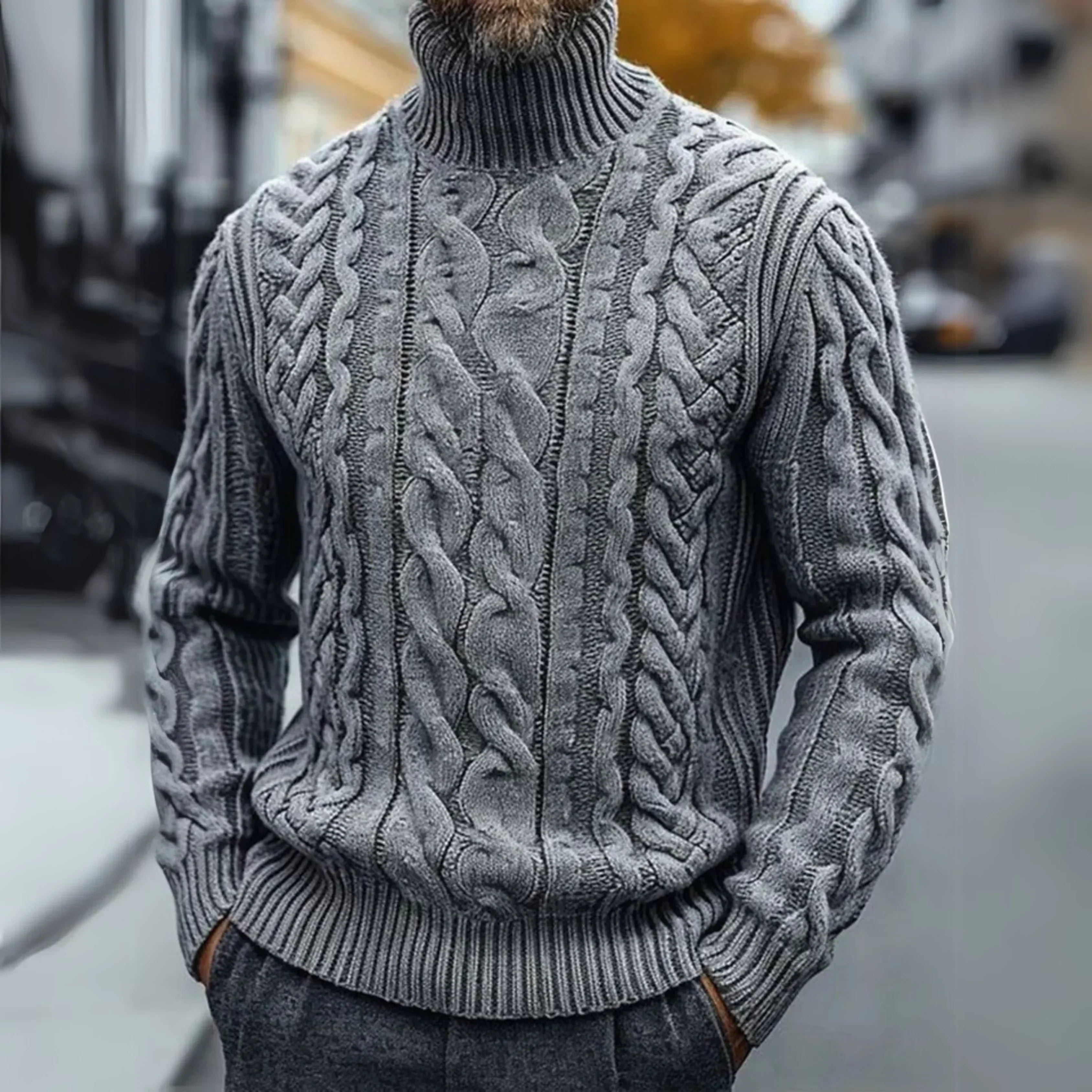 Harald - Pull Vintage Torsadé