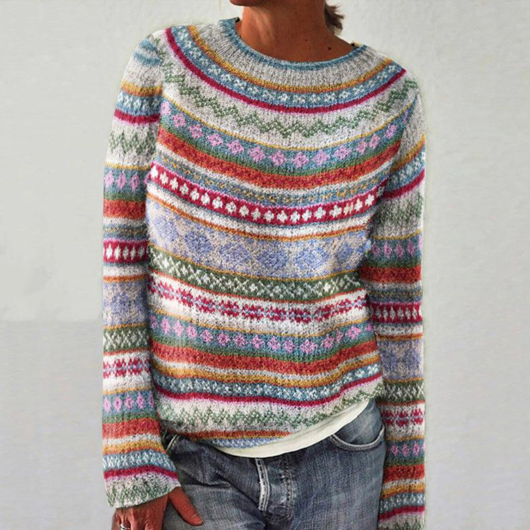 Heather - Pull Rétro Chic