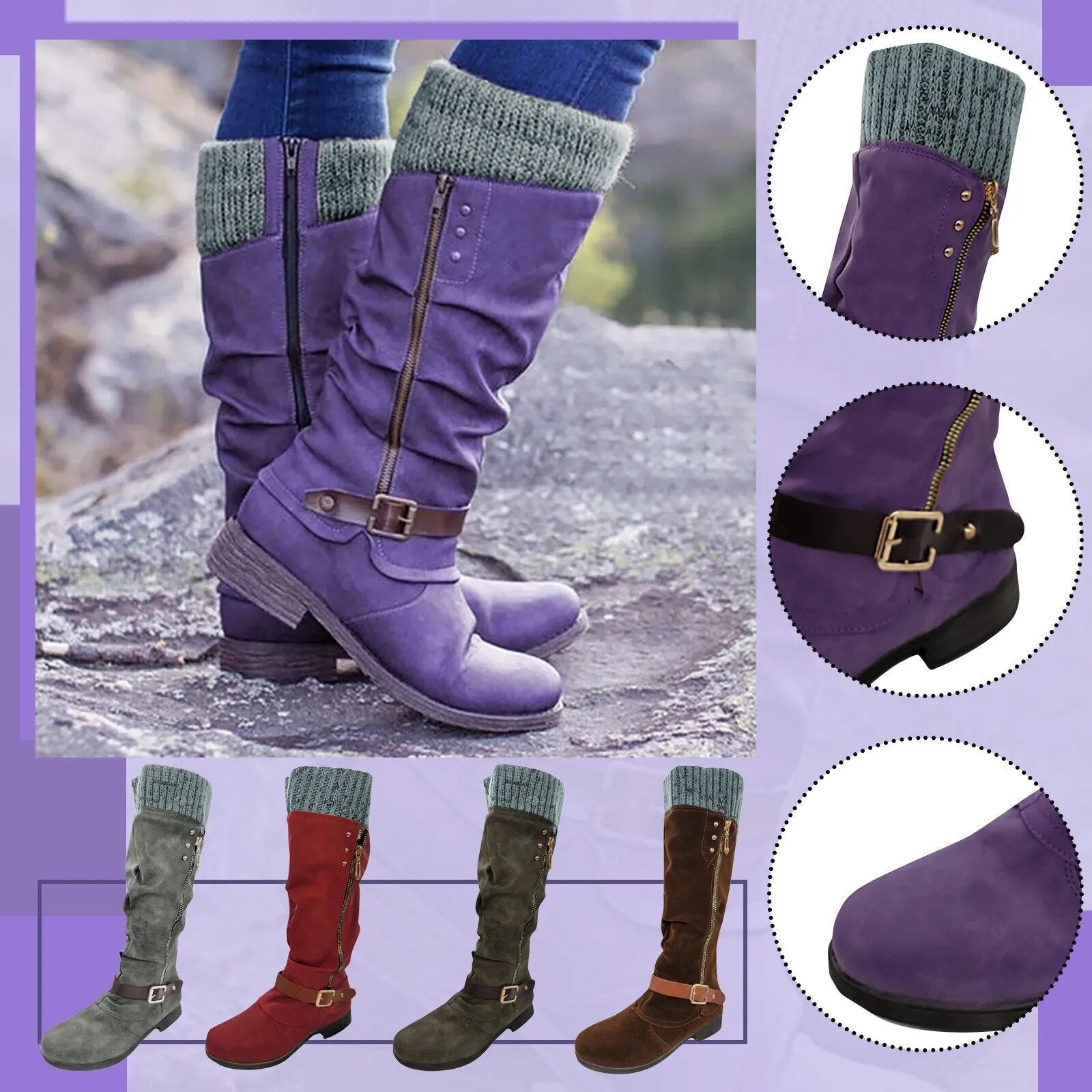 Kaia - Bottes Orthopédiques Élégantes