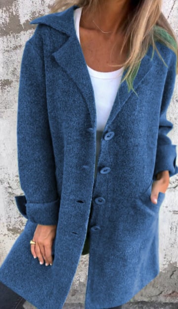 Audrey - Manteau Chic Minimaliste