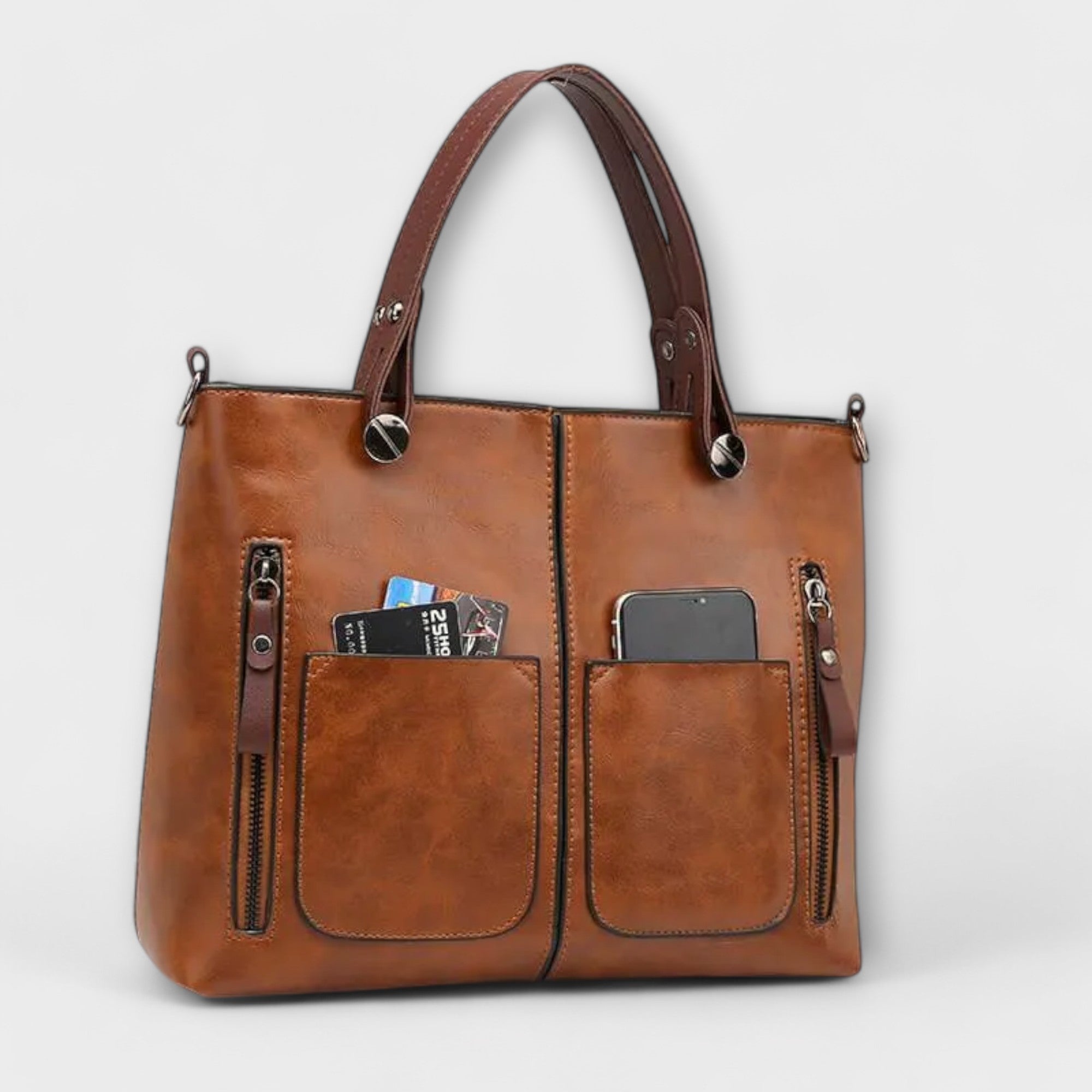 Serenya - Sac Cuir Élégant et Spacieux