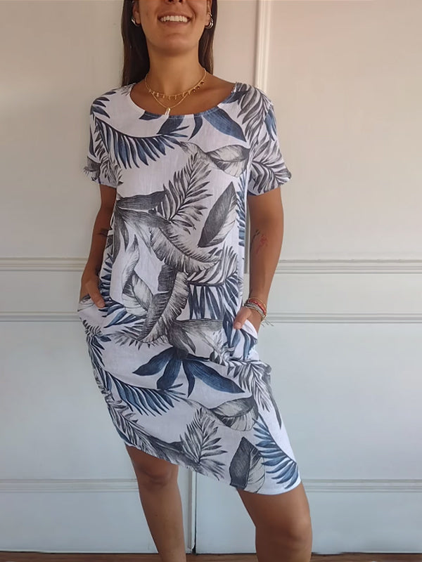 Annelyn - Robe Décontractée Élégante