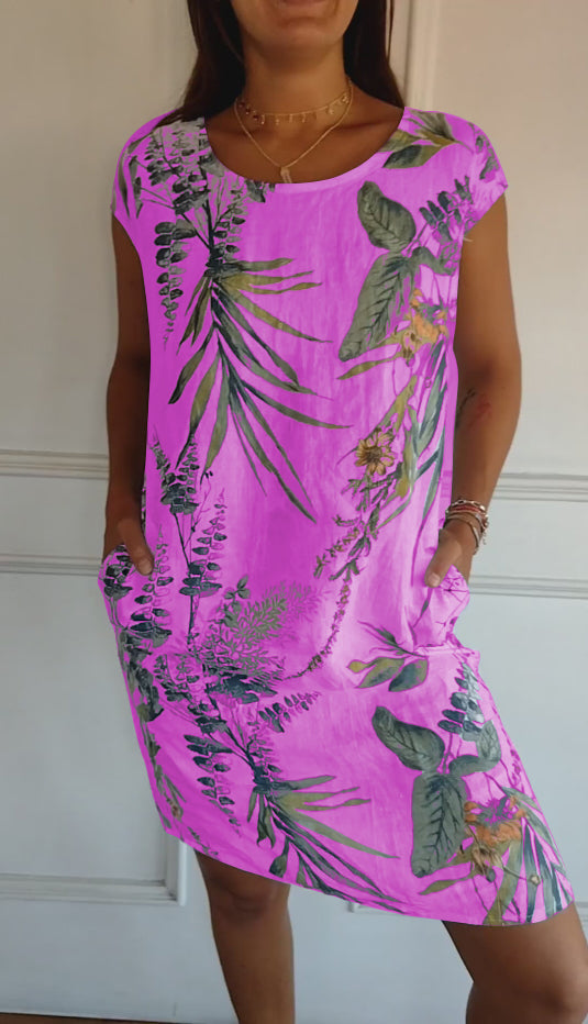 Annelyn - Robe Décontractée Élégante