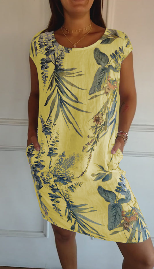 Annelyn - Robe Décontractée Élégante