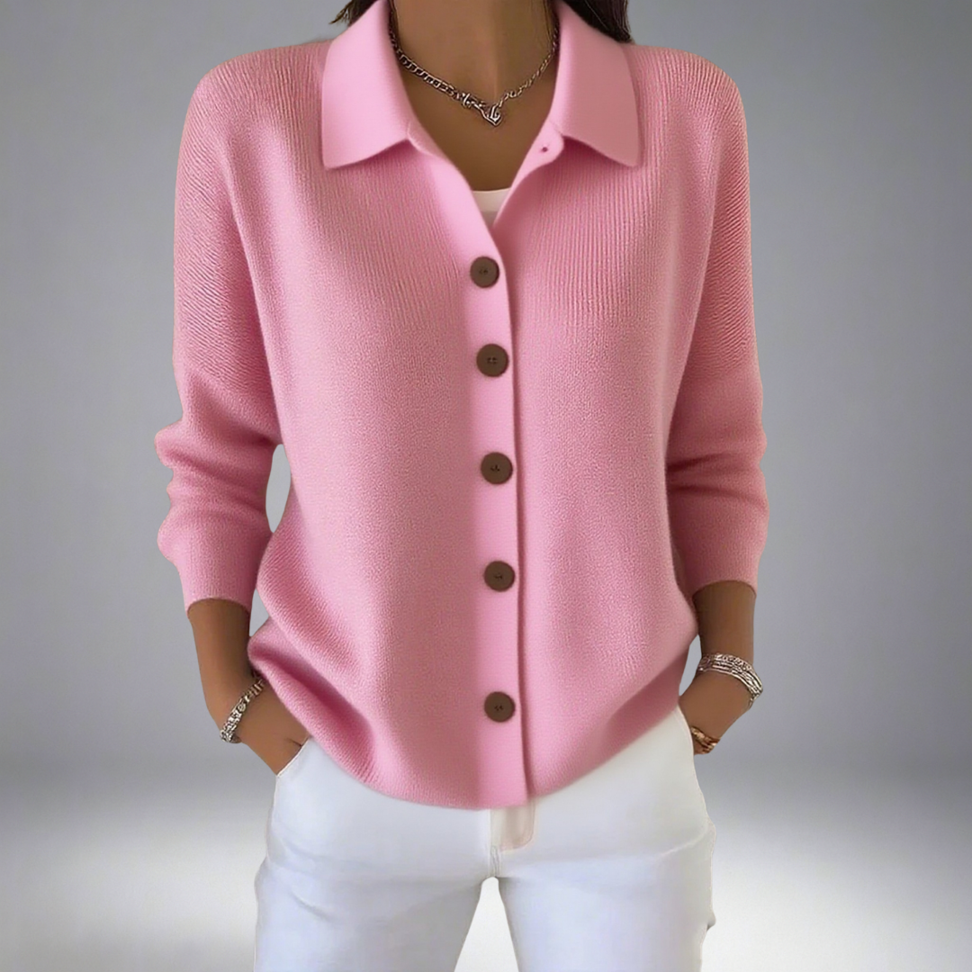 Layla - Élégant Cardigan Tricoté