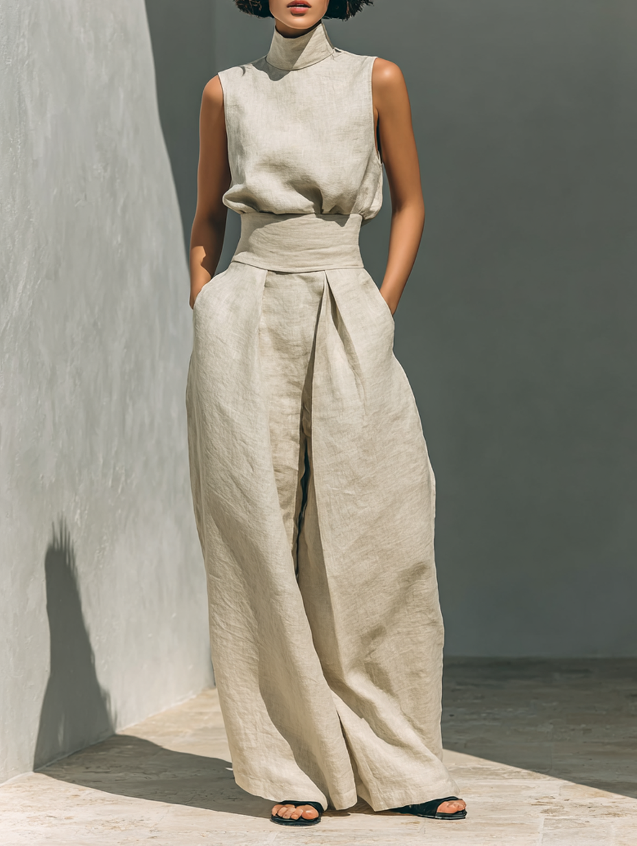 Maria - Ensemble Minimaliste en Coton