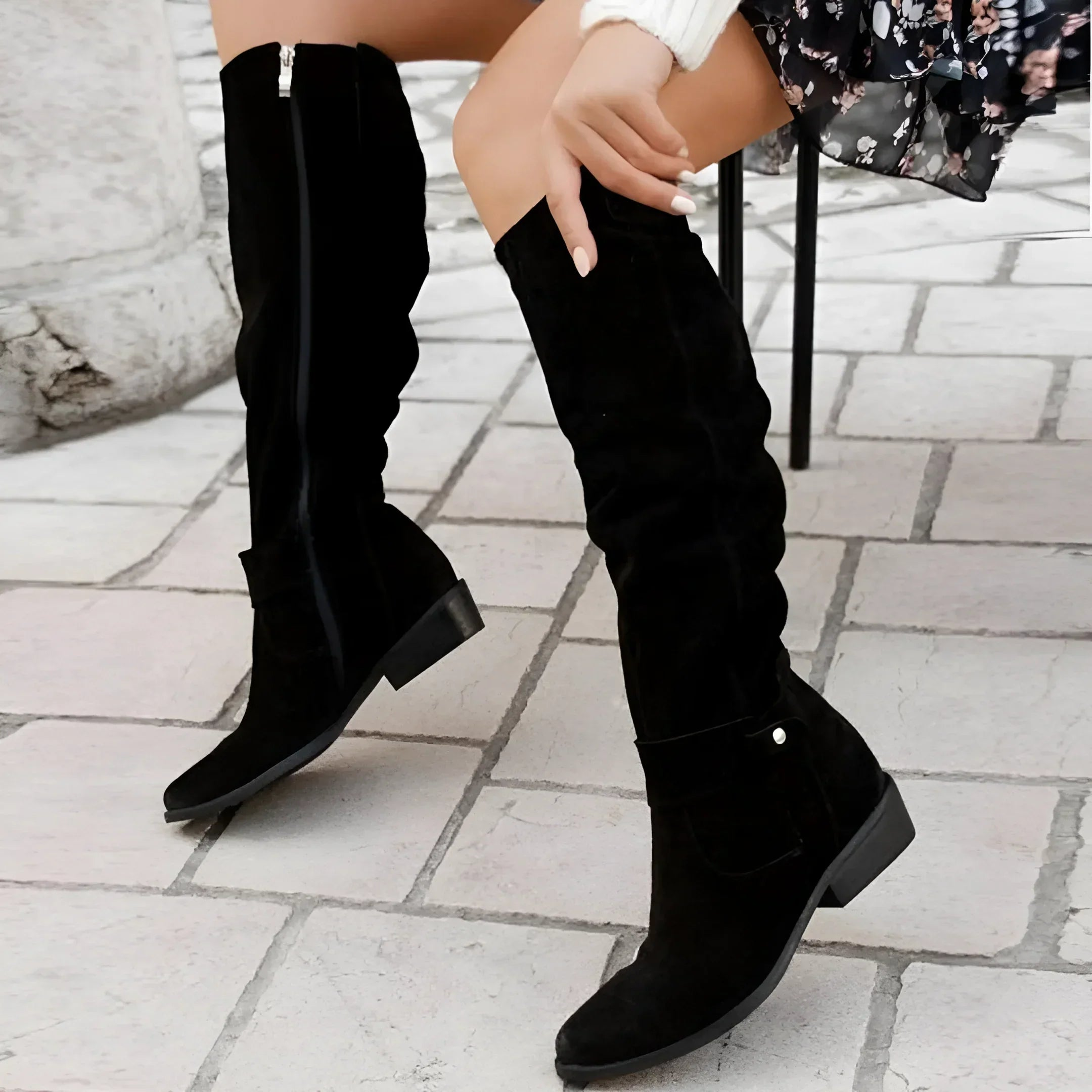 Madeleine - Bottes Montantes En Suède