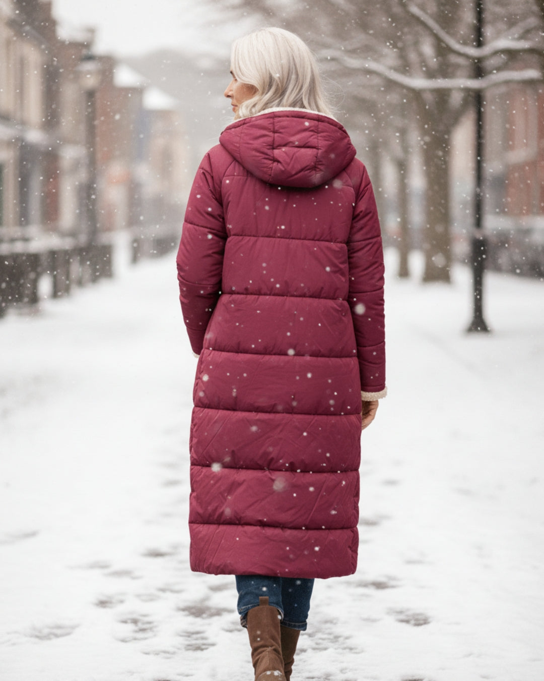 Eleanor - Manteau Réversible Élégant