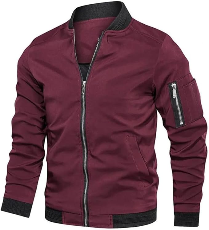 Jules - Veste Bomber Métallisée Élégante