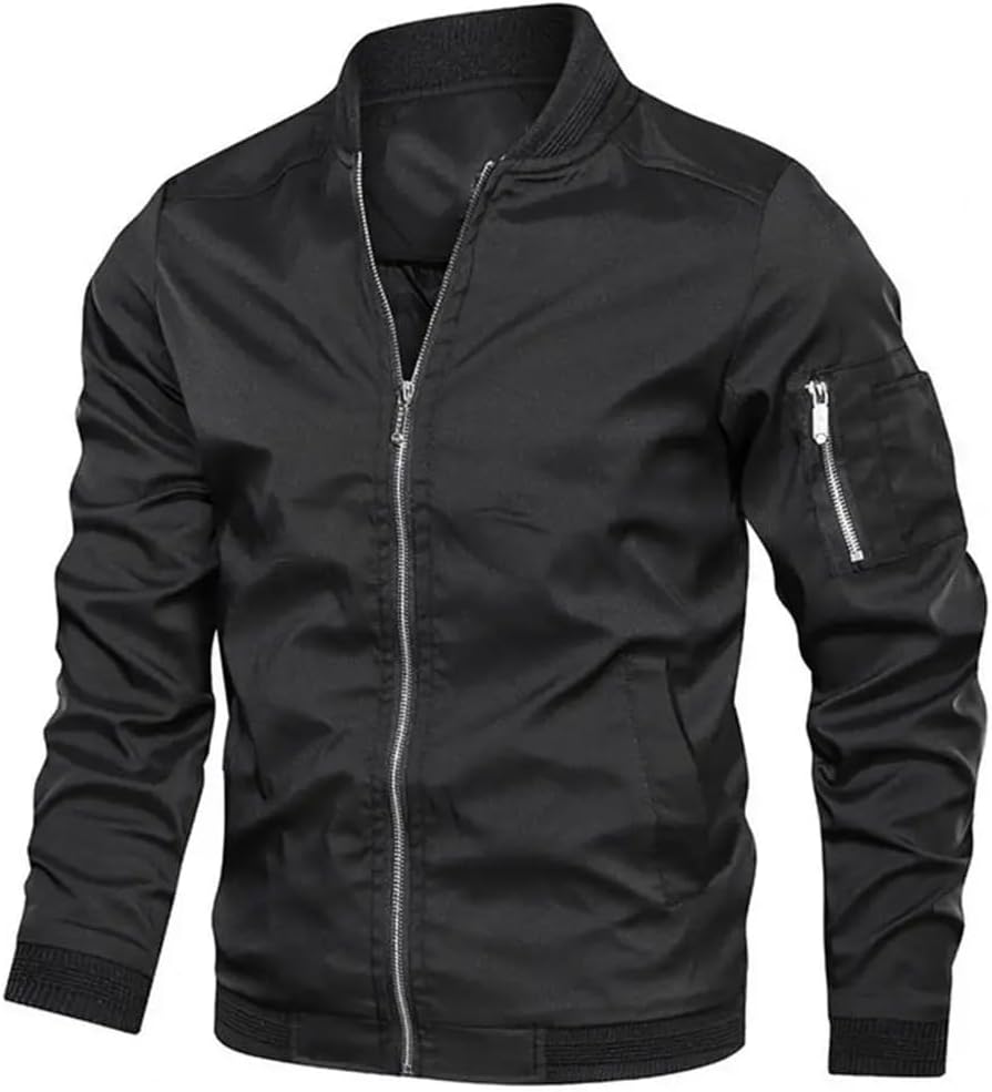 Jules - Veste Bomber Métallisée Élégante