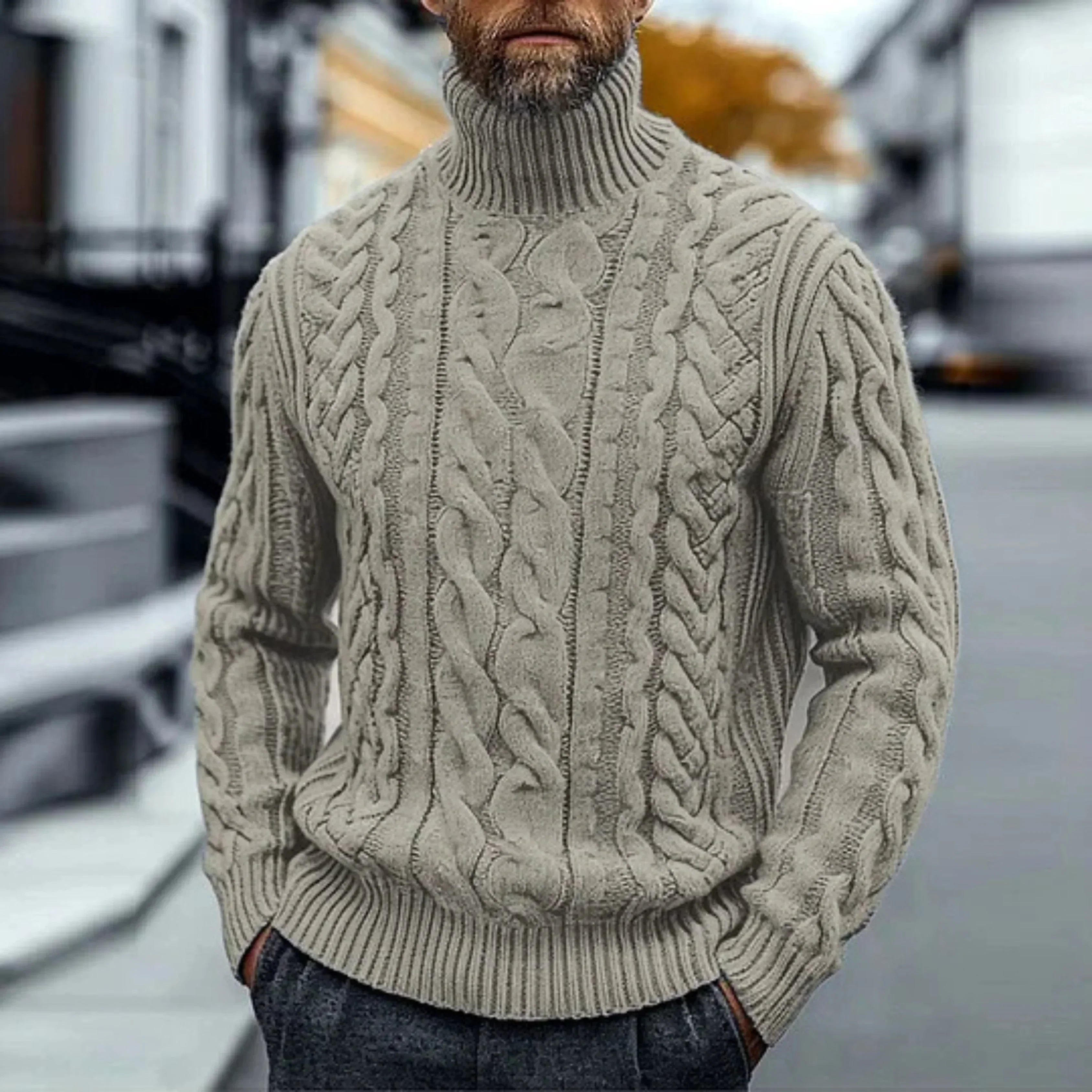 Harald - Pull Vintage Torsadé