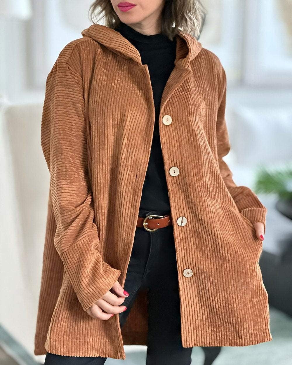 Cordia - Veste Douillette Élégante