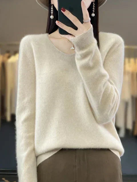 Inès - Pull en Cachemire Élégant