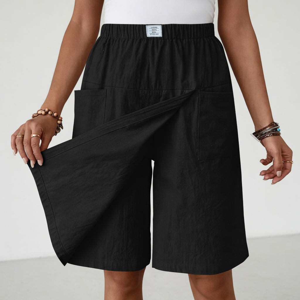 Libertine™ | Skort taille élastique poches liberté active