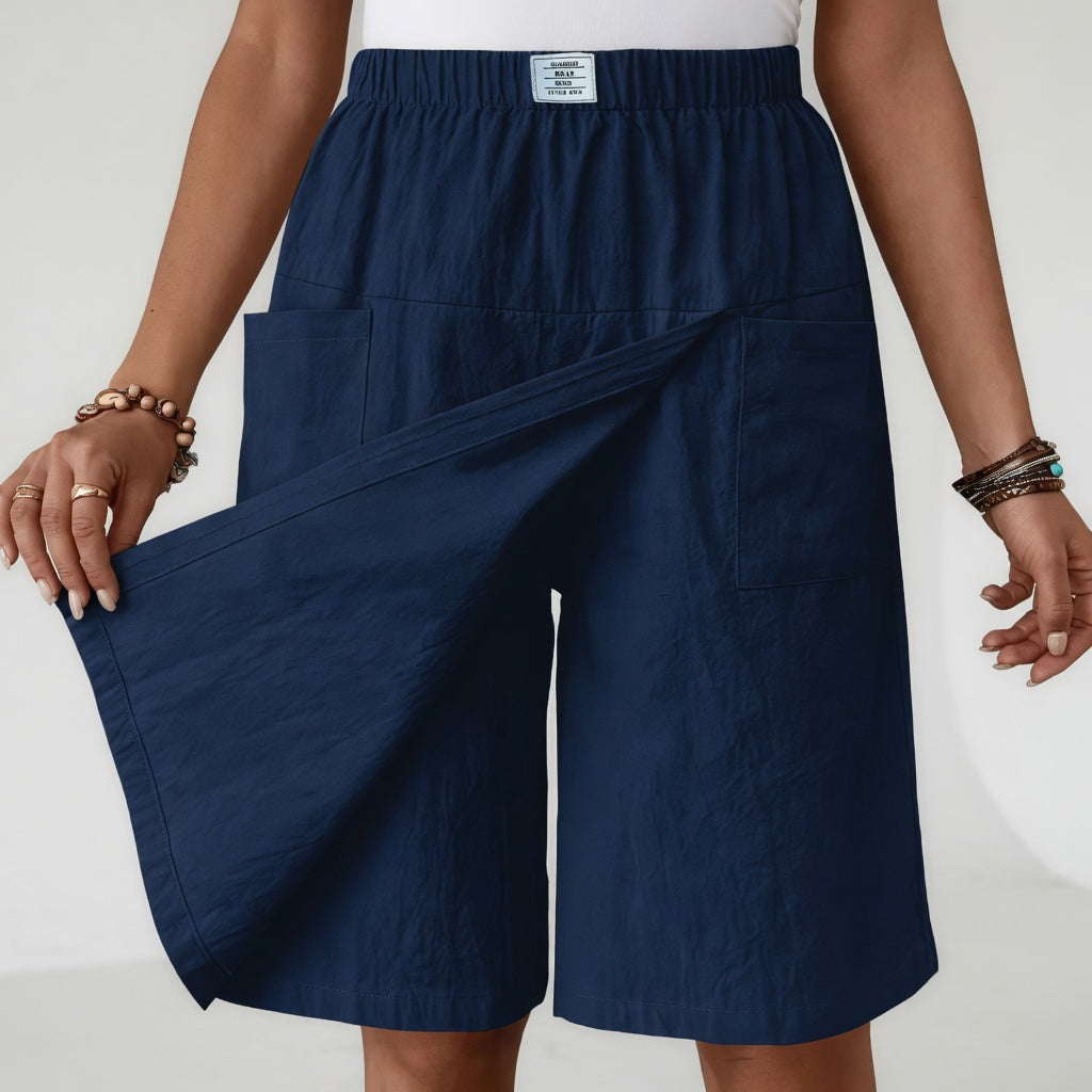 Libertine™ | Skort taille élastique poches liberté active