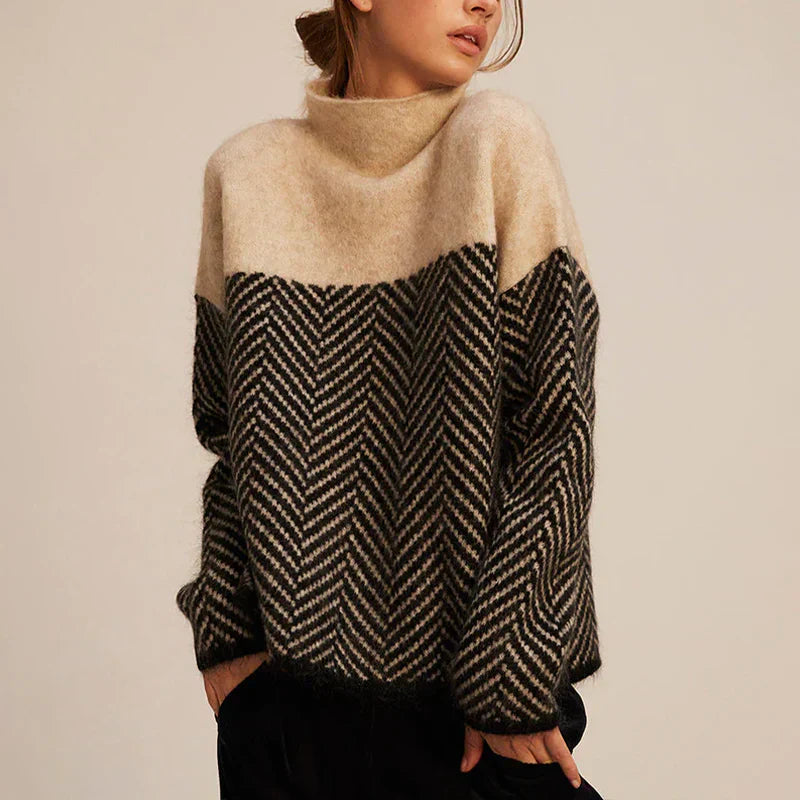 Mira - Pull Torsadé Élégant