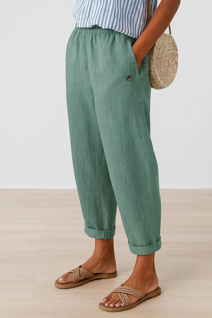 Laira - Pantalons Légers Été