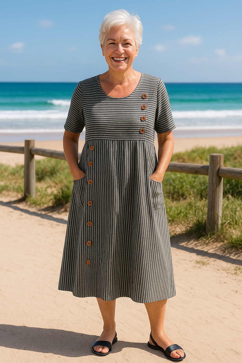 Brienne - Robe Midi Aérienne