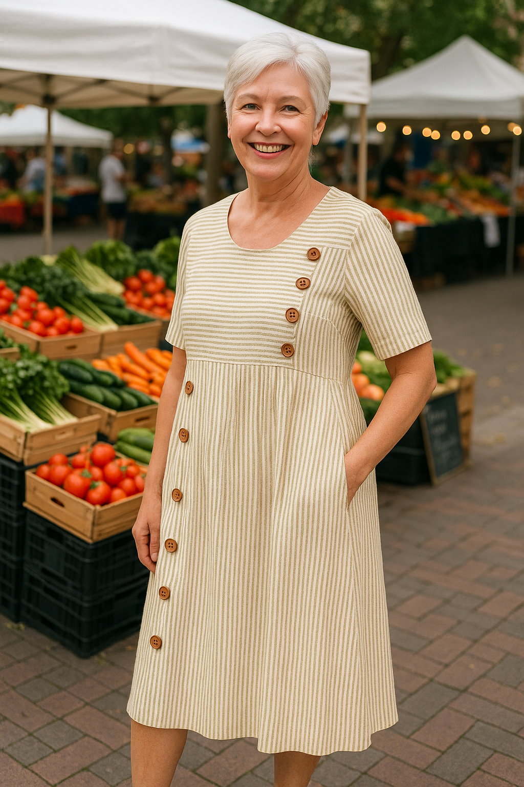 Brienne - Robe Midi Aérienne