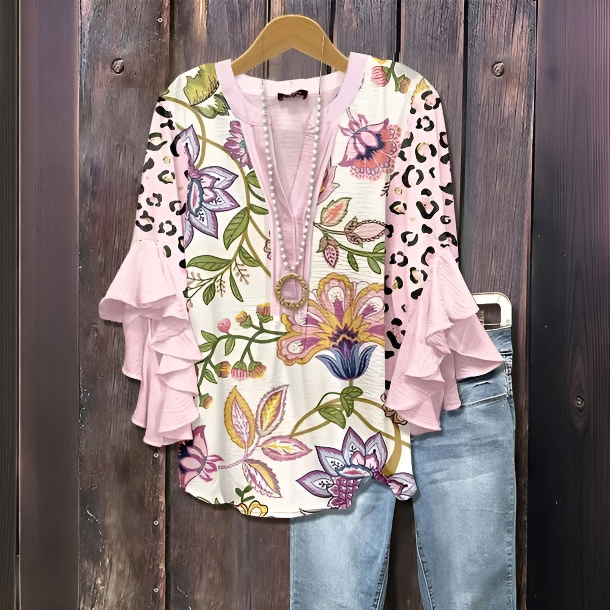 Elisabet - Blouse Estivale Décontractée