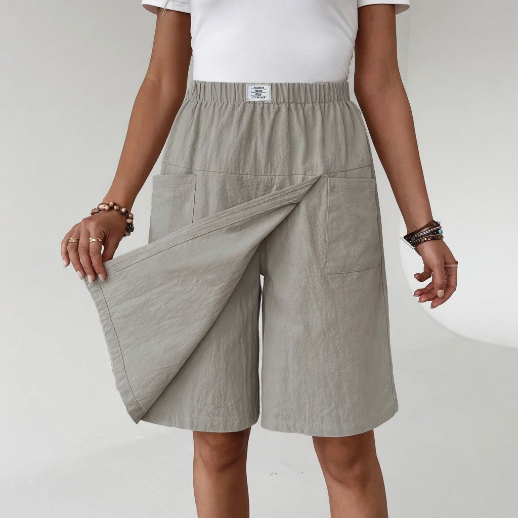 Libertine™ | Skort taille élastique poches liberté active