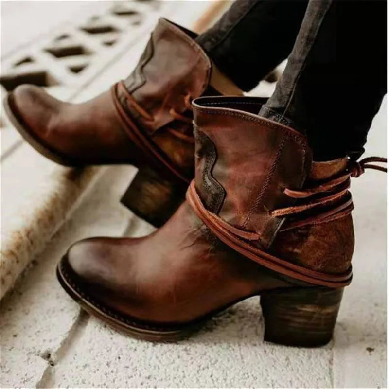 Wendy - Bottes Western Vintage Élégantes