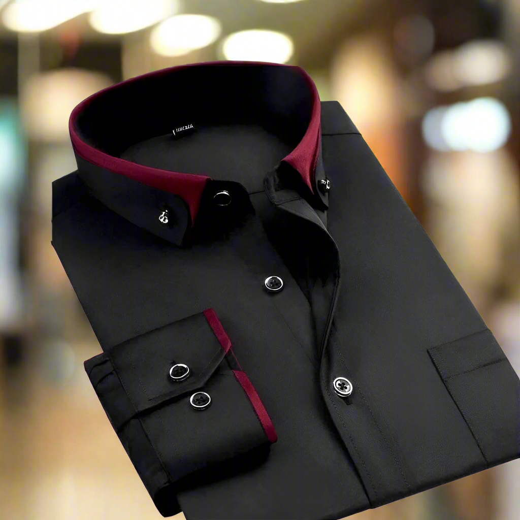 Leon - Chemise Élégante À Manches Longues