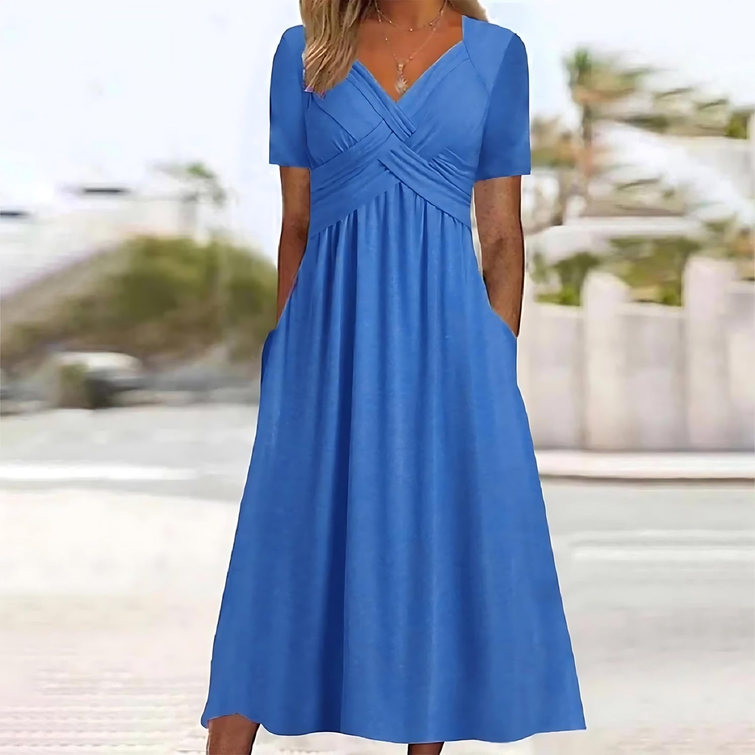 Isa | Robe Midi éLégante éVasée (A-Line)