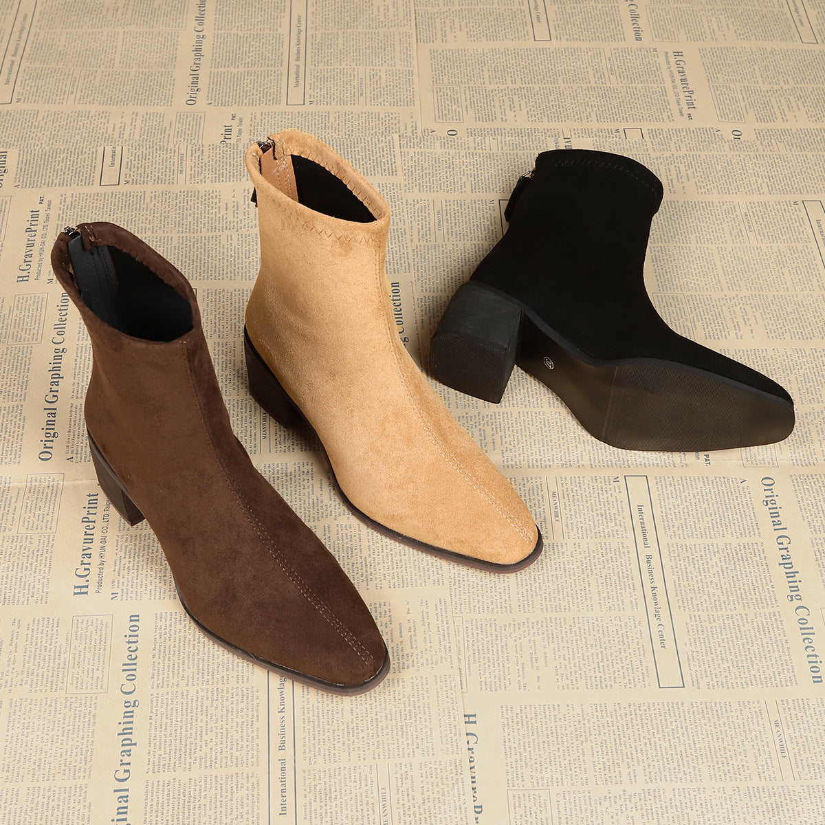 Madeline - Bottines Élégantes Quotidiennes
