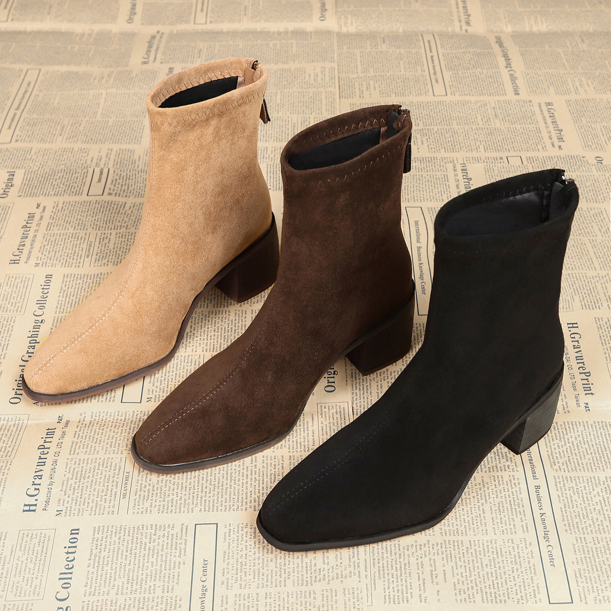 Madeline - Bottines Élégantes Quotidiennes