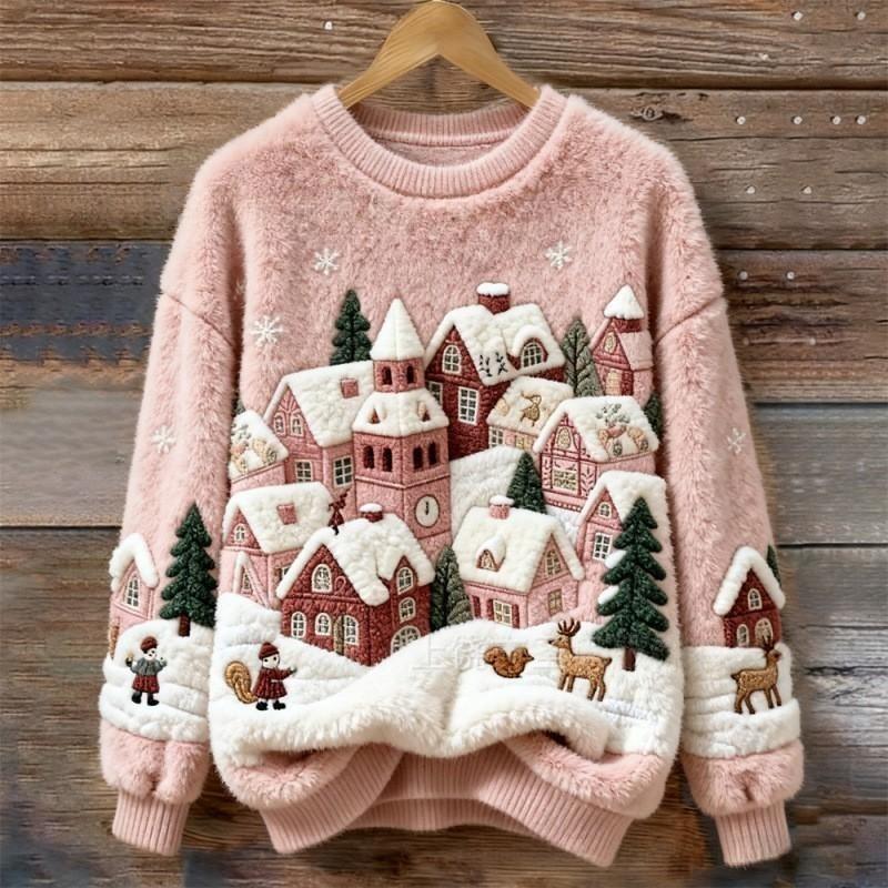 Talbot - Pull Fluffy de Noël.