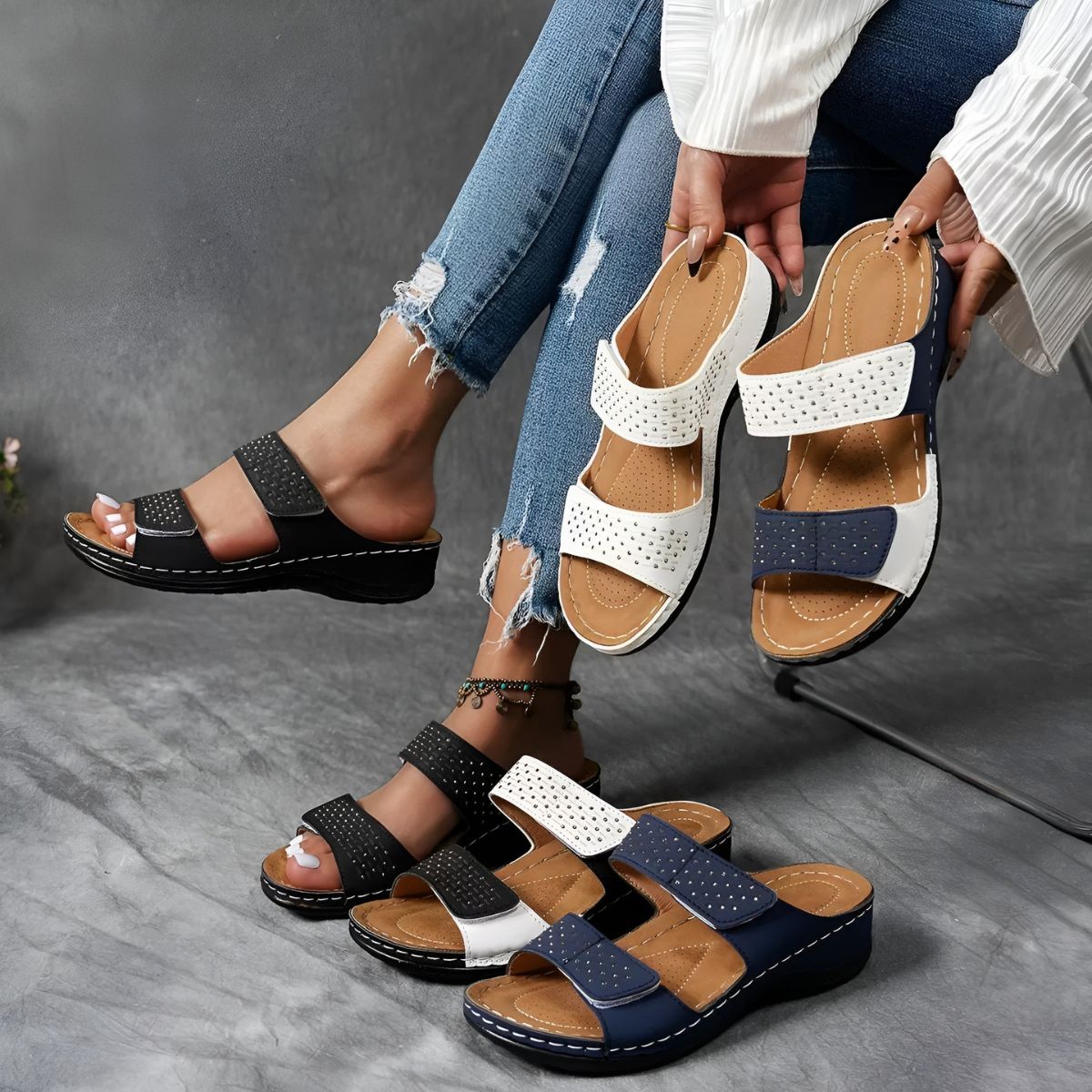 Théodora - Sandales Orthopédiques