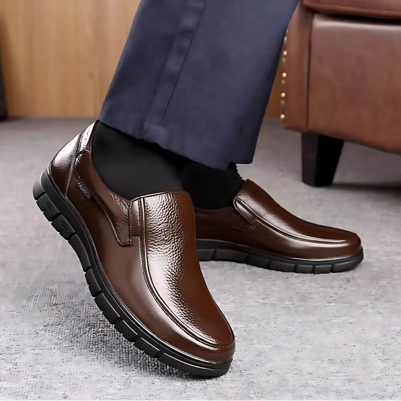 Massimo - Chaussures Confortables Antidérapantes