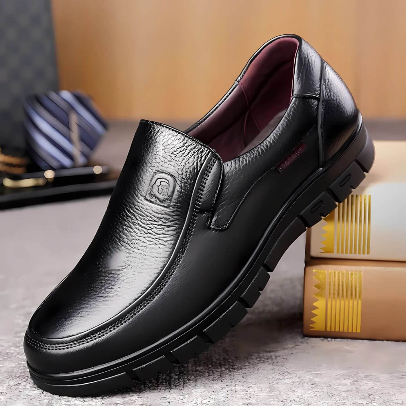Massimo - Chaussures Confortables Antidérapantes