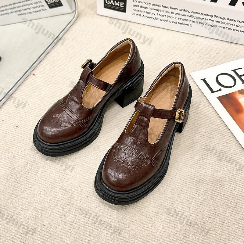 Mariela - Élégante Chaussure en Cuir
