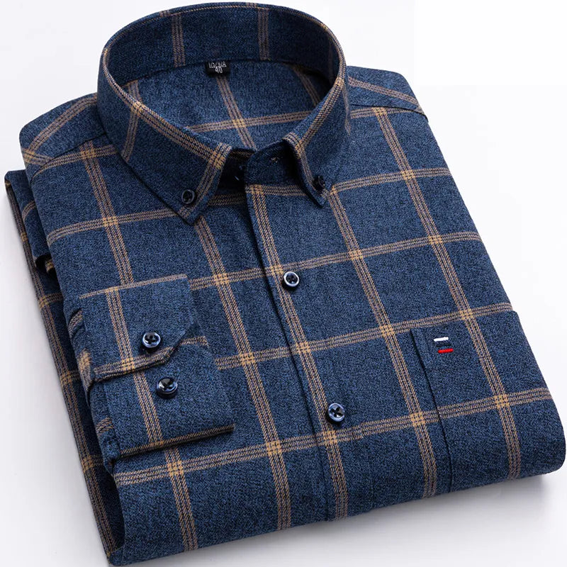 James - Chemise À Carreaux Classique