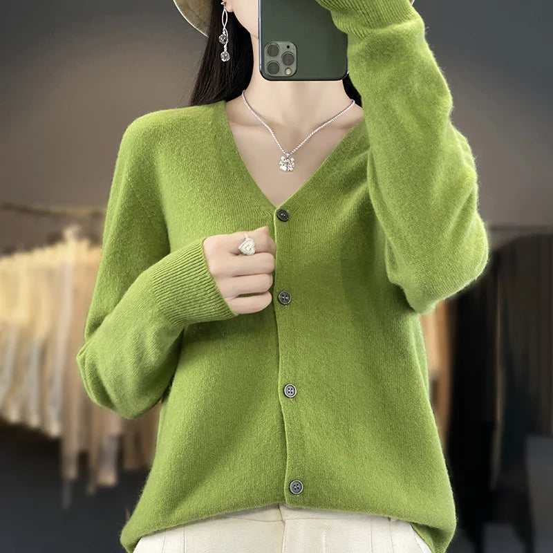 Odessia - Cardigan Cachemire Élégant