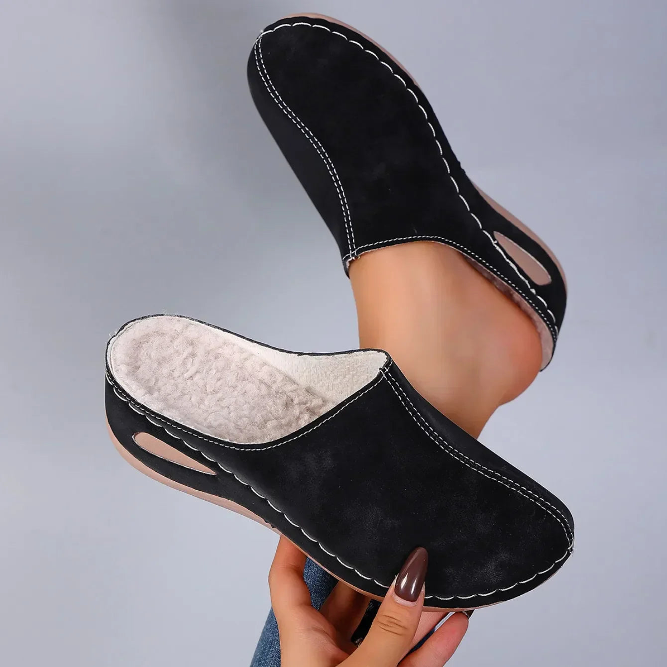 Noor - Pantoufles Confortables et Élégantes
