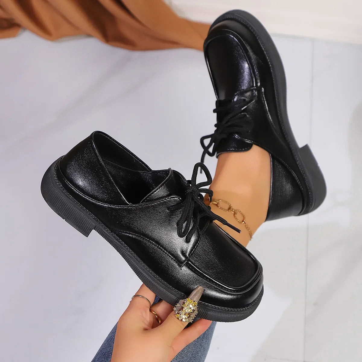 Serenya - Élégante Chaussure en Cuir