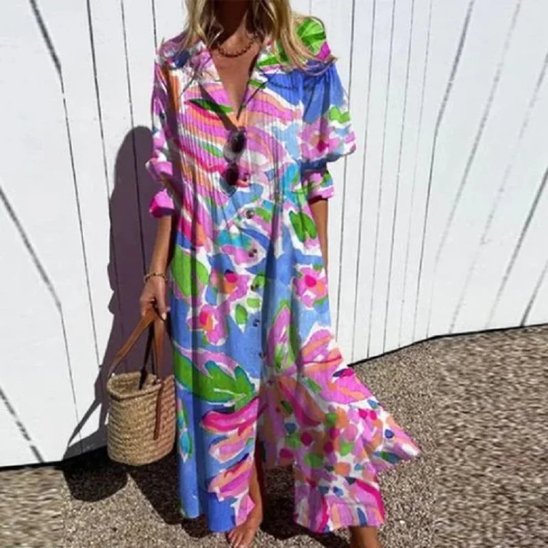 Maisie - Robe Maxi Flatteuse Élégante