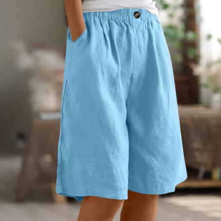 Frances - Shorts en Coton Confort