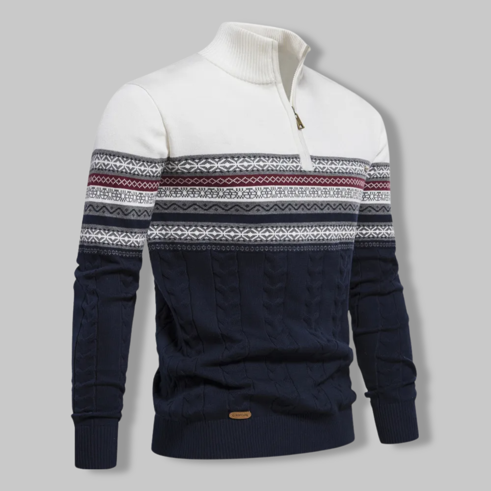 Alpina - Pull Élégant Mi-Saison