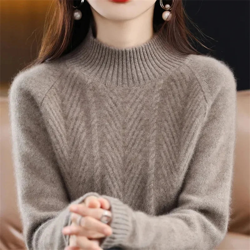 Isolde - Pull Texturé En Cachemire