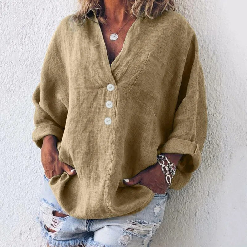 Katerina - Blouse Bohème Décontractée
